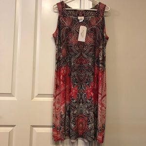 Never Worn A.K.A. Posh XL Polyester Dress with Original $44.99 Tags